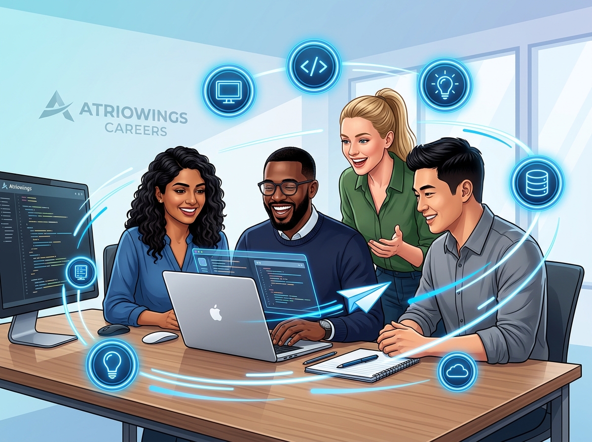 Atriowings Team Collaborating
